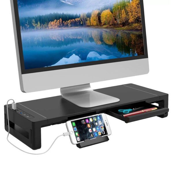 Soporte De Monitor Multifuncional puertos USB