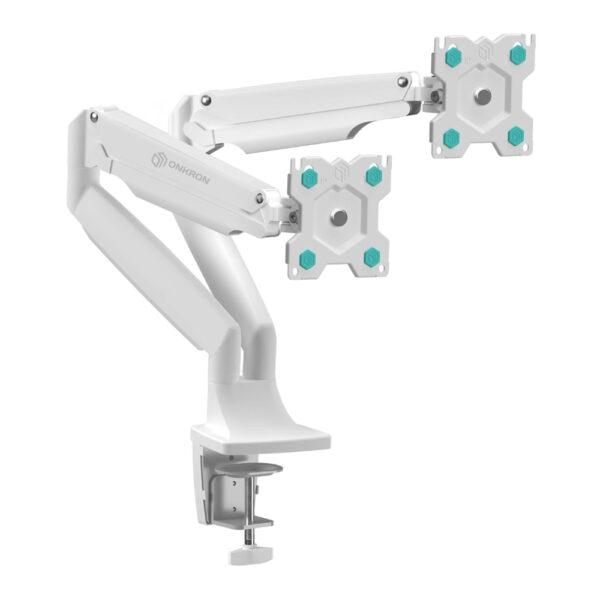 Soporte para dos monitores 13 a 32 de hasta 9 kg blanco G200-W