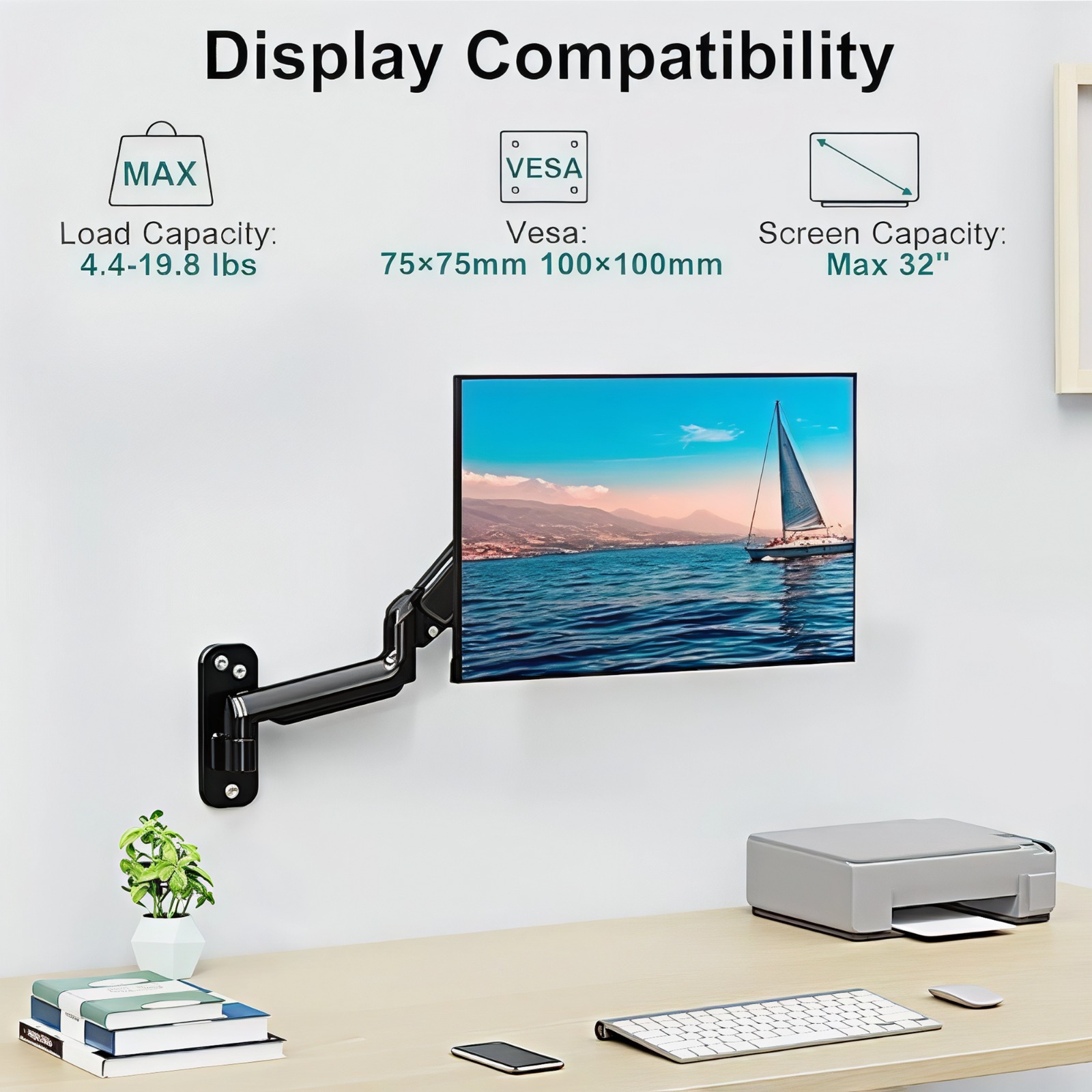 Soporte Rack para monitor OXIMUS P109B - Imagen 3